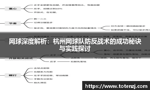 网球深度解析：杭州网球队防反战术的成功秘诀与实践探讨