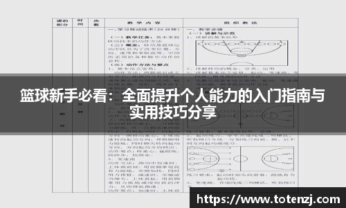 篮球新手必看：全面提升个人能力的入门指南与实用技巧分享